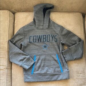 Dallas Cowboys Youth Gray Pullover Hoodie